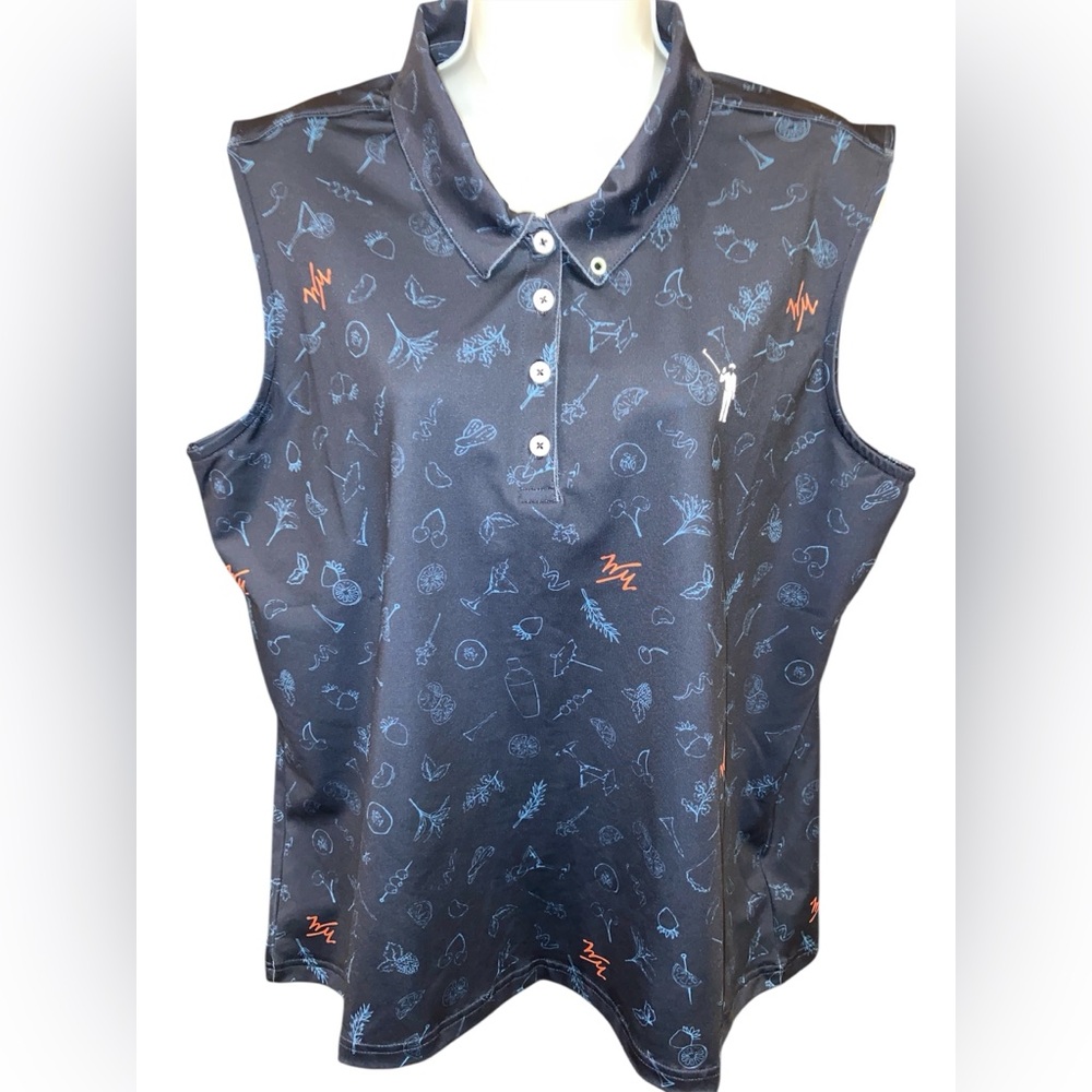 William Murray Women’s Sleeveless Golf Shirt XXL